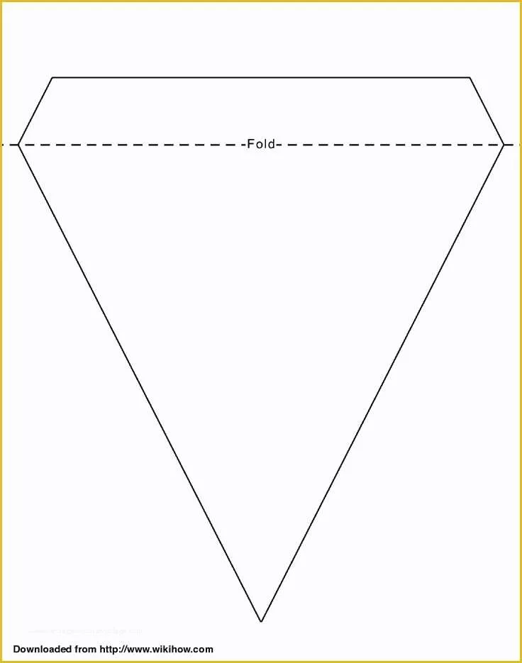 Free Printable Triangle Banner Template Of Printable Bunting Template