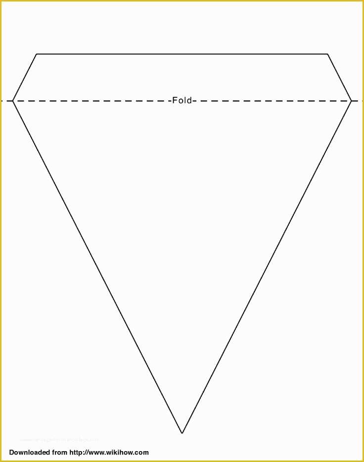 Free Printable Triangle Banner Template Of Printable Bunting Template