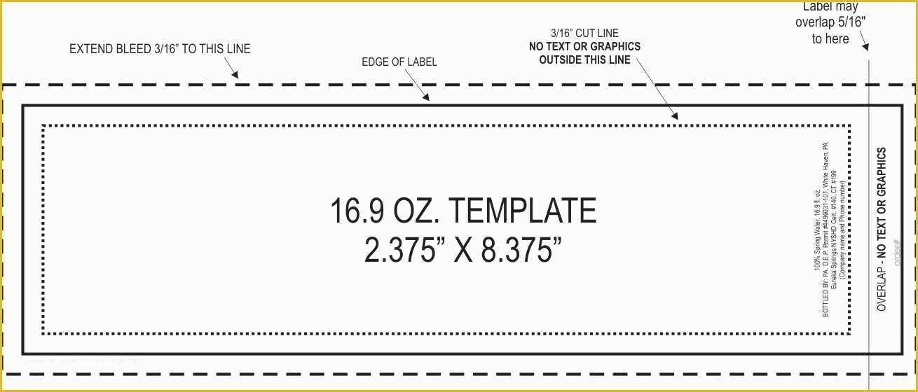 Free Printable Water Bottle Label Template Of Free Water Bottle Label Template