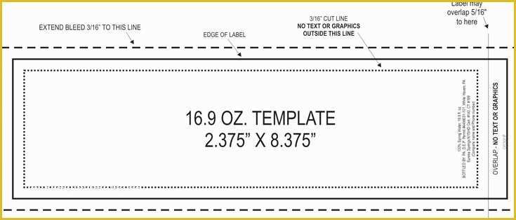 Free Printable Water Bottle Label Template Of Water Bottle Label Size Template Great for Making Your