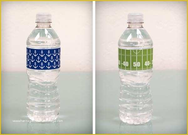 Free Printable Water Bottle Template Of Bump Smitten Diy Shower Water Bottle Labels Free Download
