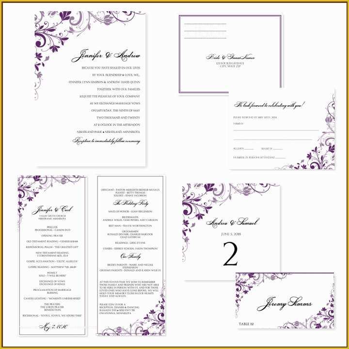 Free Printable Wedding Invitation Templates for Word Of Free Wedding Invitation Templates