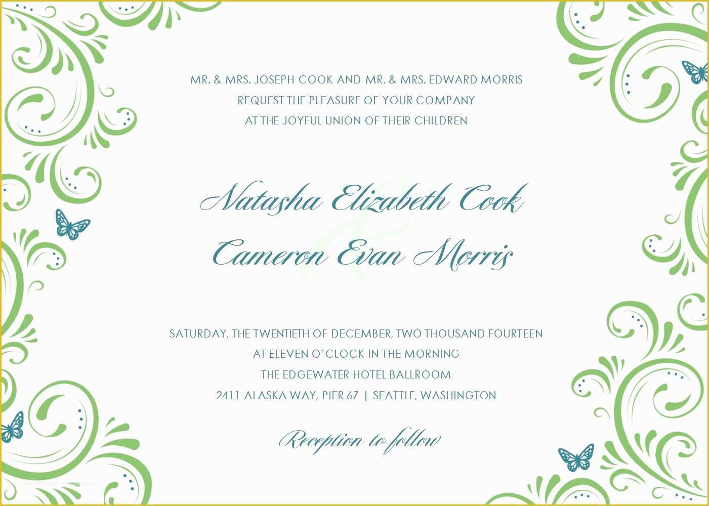 Free Printable Wedding Invitation Templates Of Applying the Wedding Planning Templates