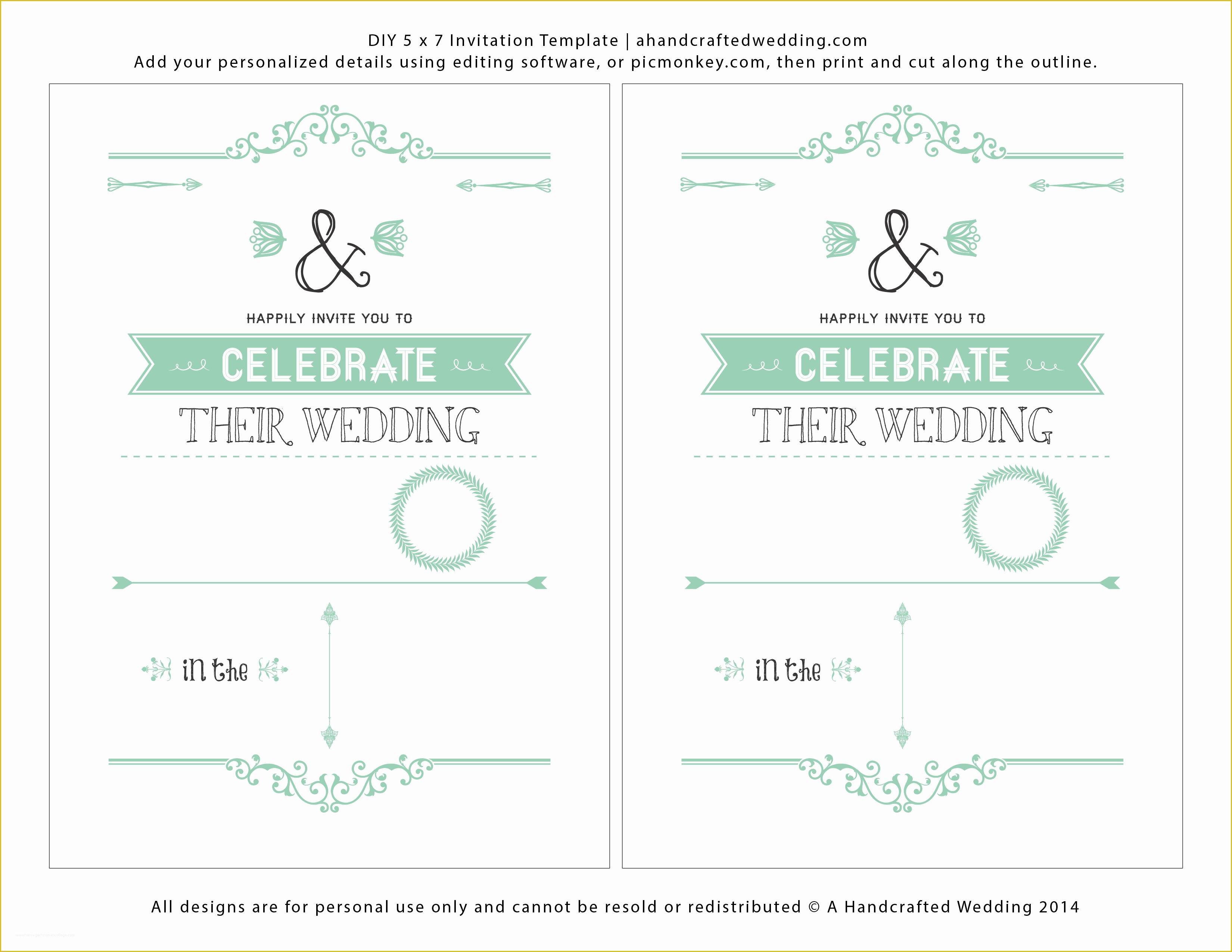 Free Printable Wedding Invitation Templates Of by Invitation Ly Template