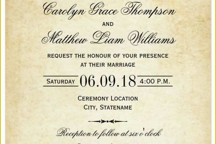 Free Printable Wedding Invitations Templates Downloads Of 31 Elegant Wedding Invitation Templates – Free Sample