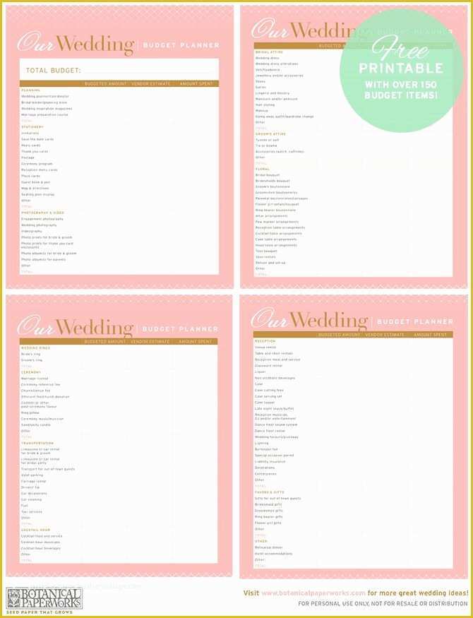 Free Printable Wedding Planning Templates Of Best 25 Free Printable Wedding Ideas On Pinterest