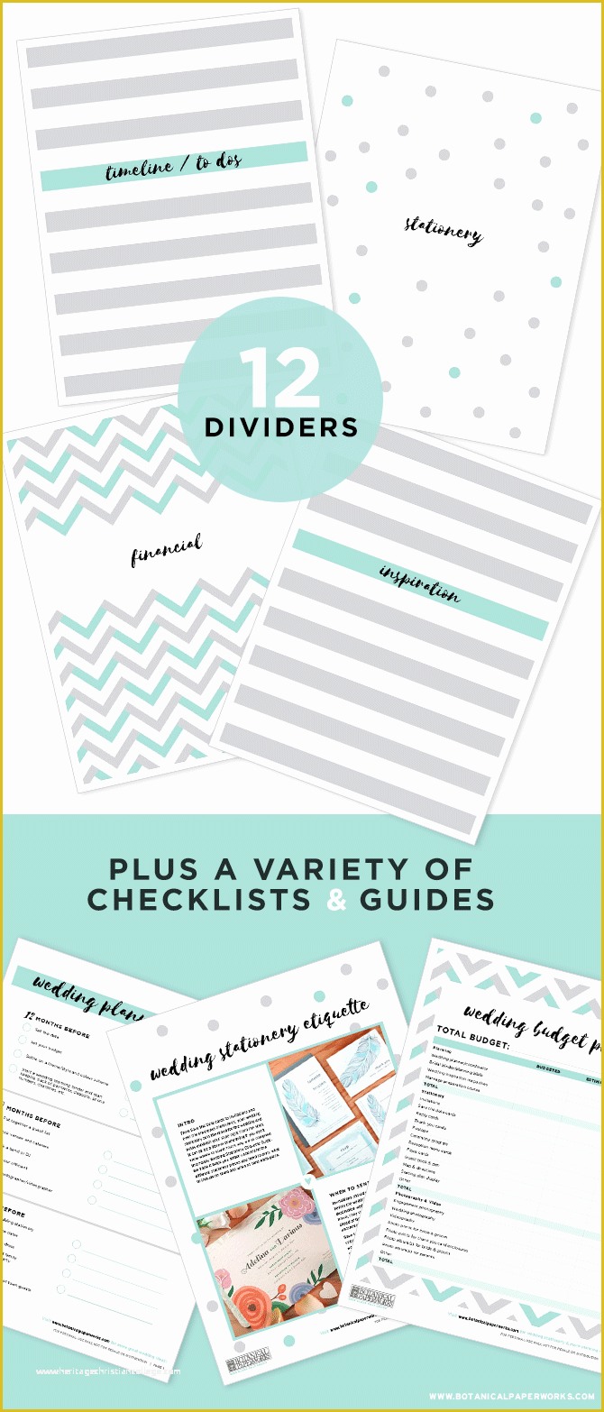 Free Printable Wedding Planning Templates Of Free Printables Wedding Planning Binder Download with