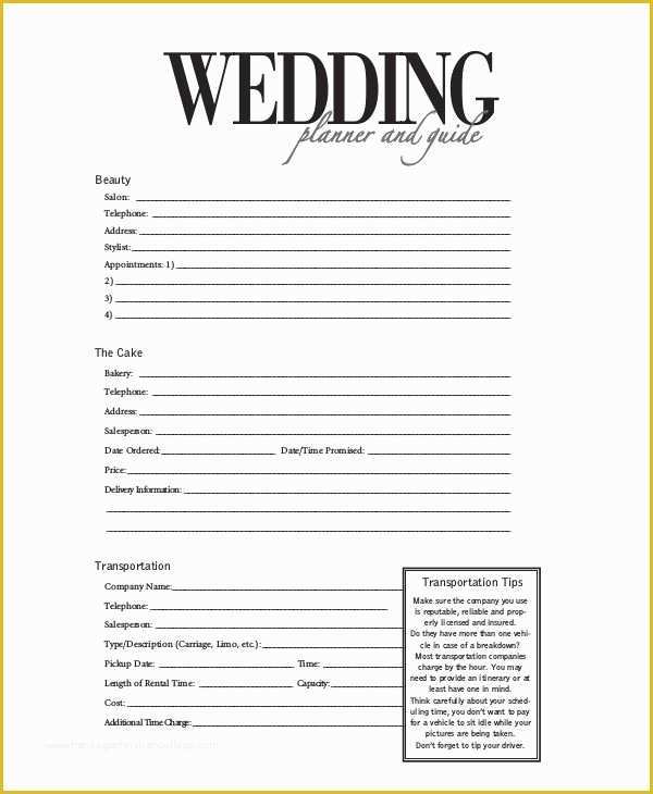 Free Printable Wedding Planning Templates Of Image Result for Wedding Planner Contract form