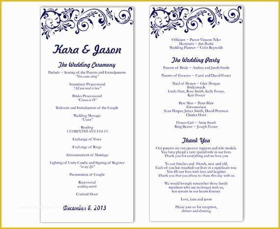 free-printable-wedding-program-templates-for-word-of-wedding-program