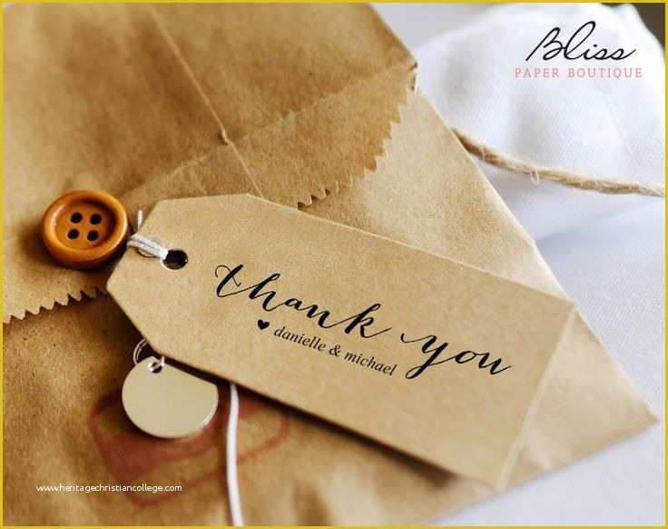 Free Printable Wedding Thank You Tags Templates Of Free Custom Printable "thank You" Tag Download Tag Here