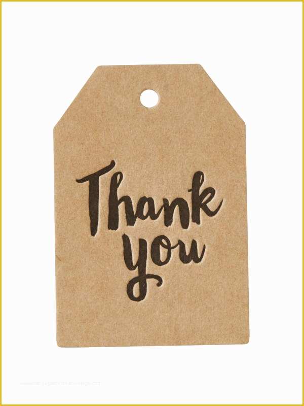 Free Editable Printable Thank You Tags Template