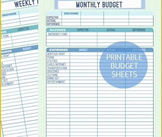 Free Printable Weekly Budget Template Of Free Weekly Bud Template Download