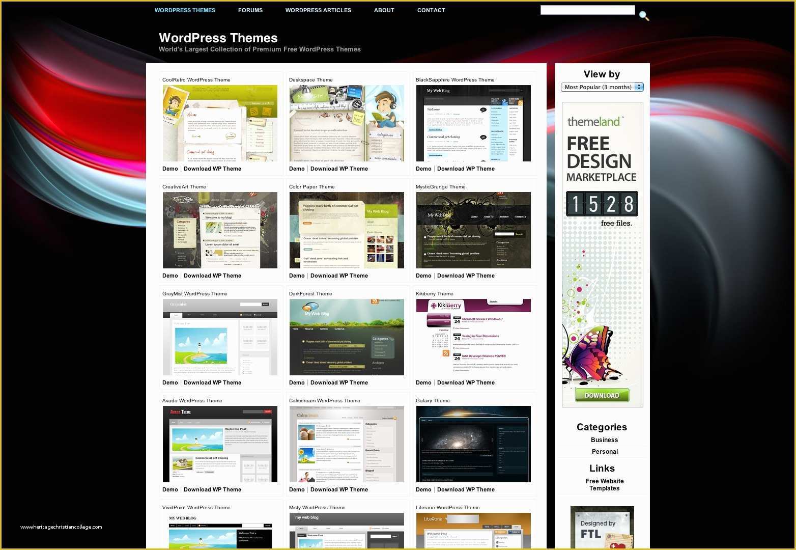 Free Printing Press Website Templates Of the A Z Of Wordpress theme Websites
