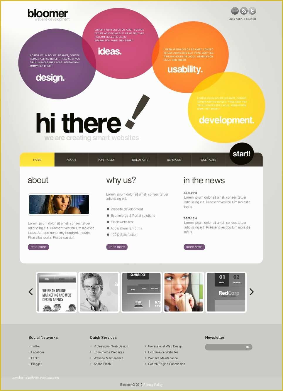 Free Printing Press Website Templates Of Web Design Wordpress theme