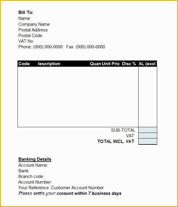Free Pro forma Template Of 7 Proforma Invoice Templates Download Free Documents In