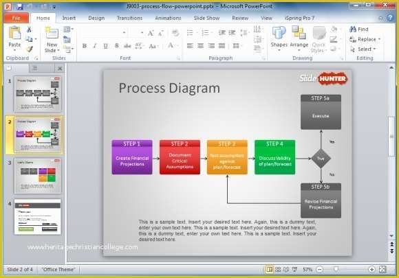 free-process-flow-template-of-how-to-make-a-flowchart-in-powerpoint