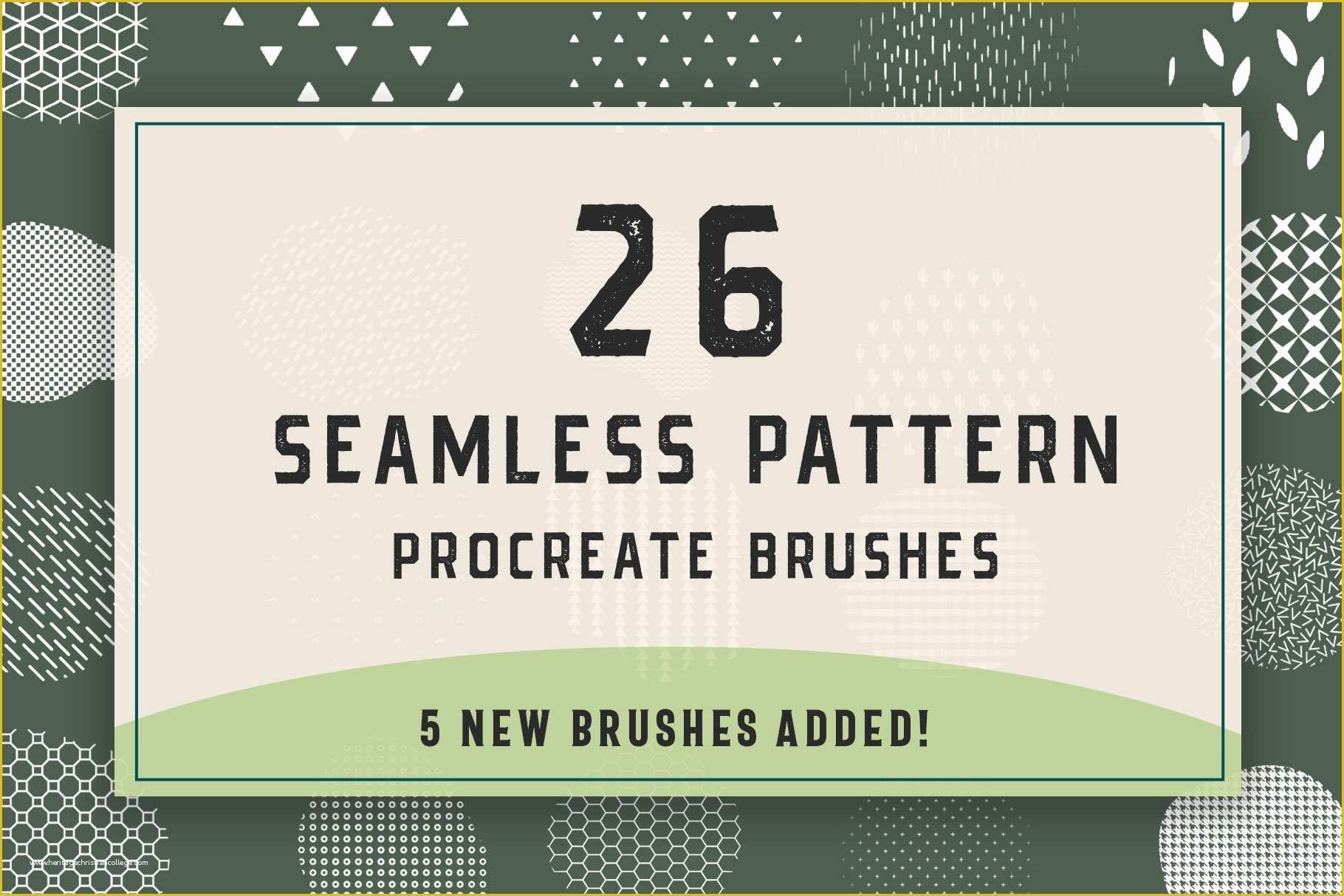 Free Procreate Templates Of 26 Procreate Pattern Brushes Add S Creative Market