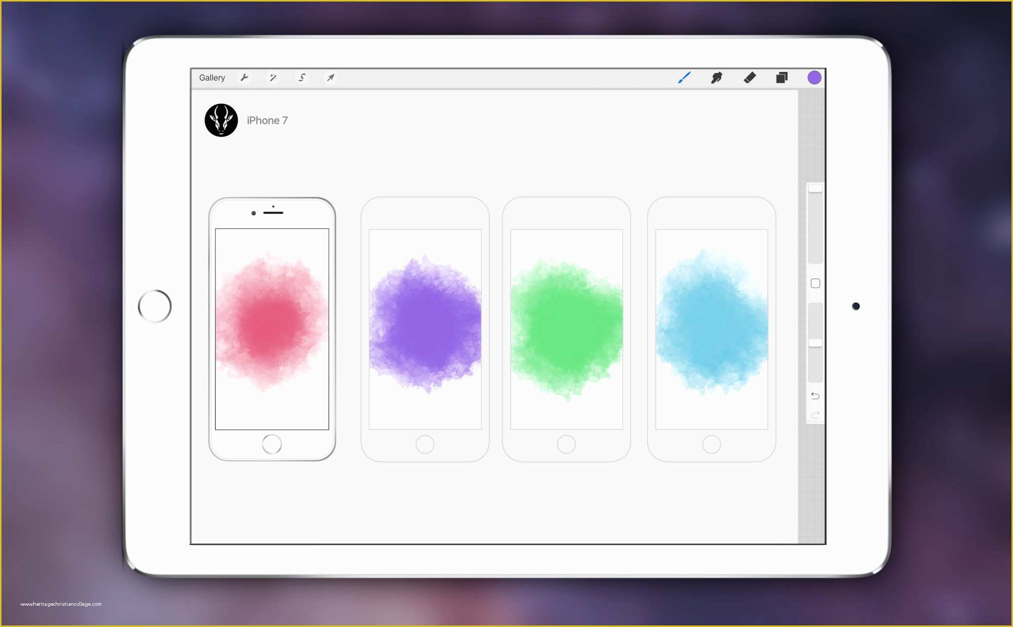 Free Procreate Templates Of Free Procreate Ui Kit for App Design – Heinrich Tremblay