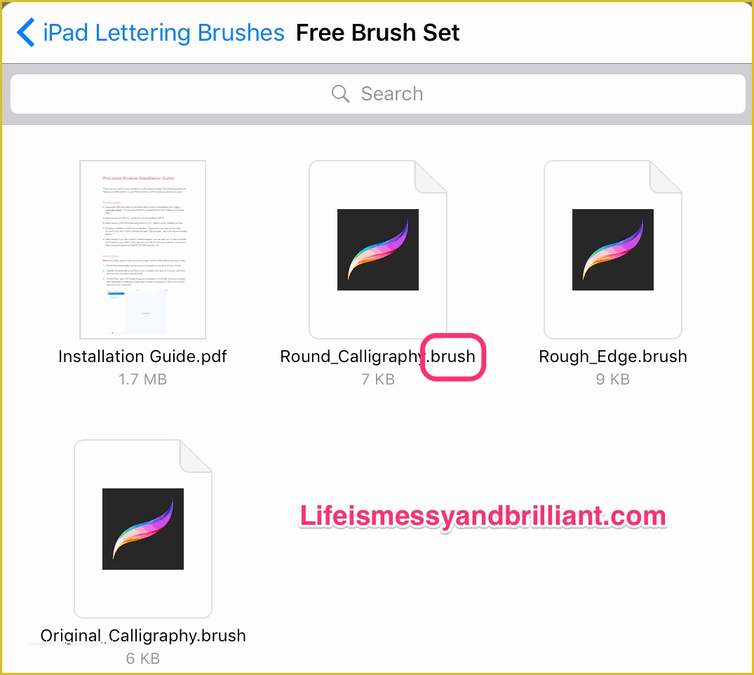 Free Procreate Templates Of How to Import and Brushes Into Procreate Ipad App