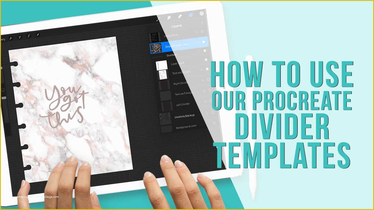 Free Procreate Templates Of How to Use the Procreate Divider Templates for Digital