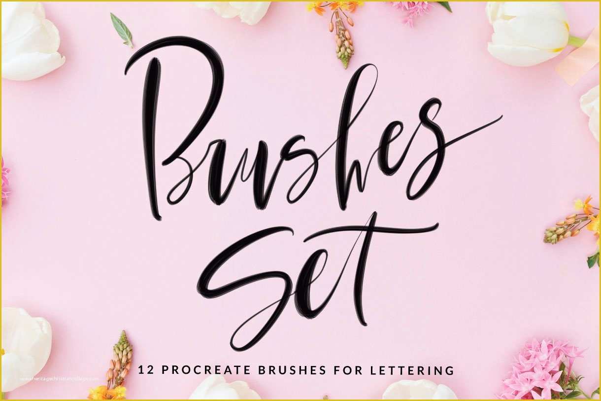 Free Procreate Templates Of Procreate Brushes Set I Brushes Creative Market