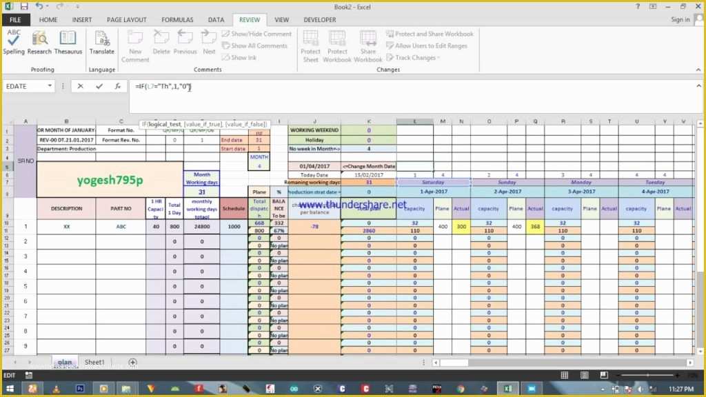 Free Production Scheduling Excel Template Of Production Scheduling Excel Template Free Planner