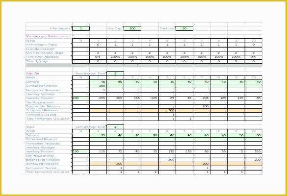 Free Production Scheduling Excel Template Of Schedule Template Production Planning Excel Template Excel