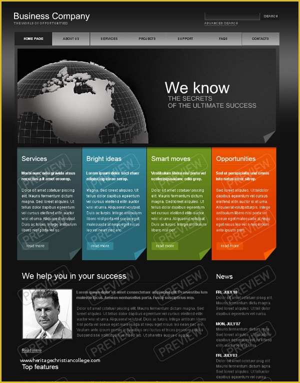 Free Professional Business Website Templates Of Best S Of Business Website Design Business Website