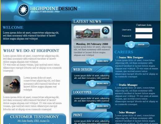 Free Professional Business Website Templates Of Business Website Template No 1 by Paulw On Deviantart