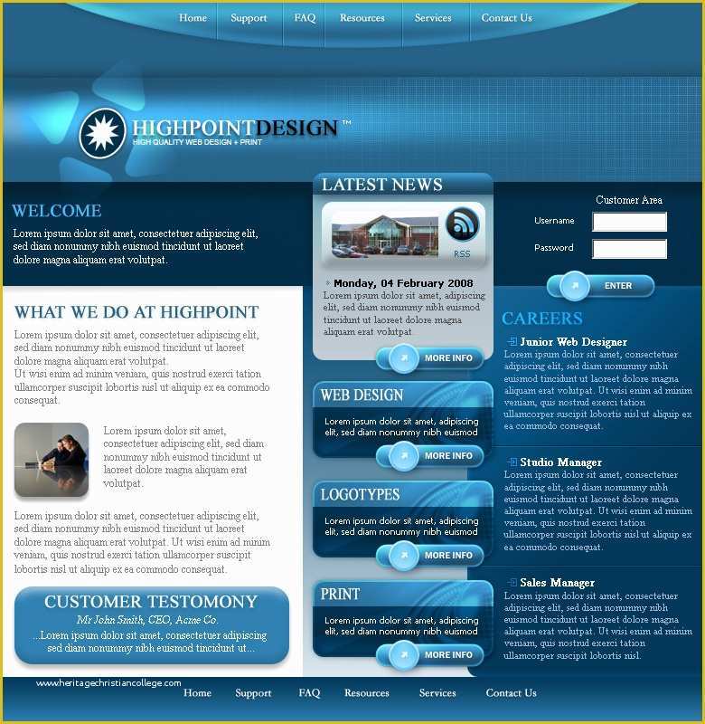 Free Professional Business Website Templates Of Business Website Template No 1 by Paulw On Deviantart