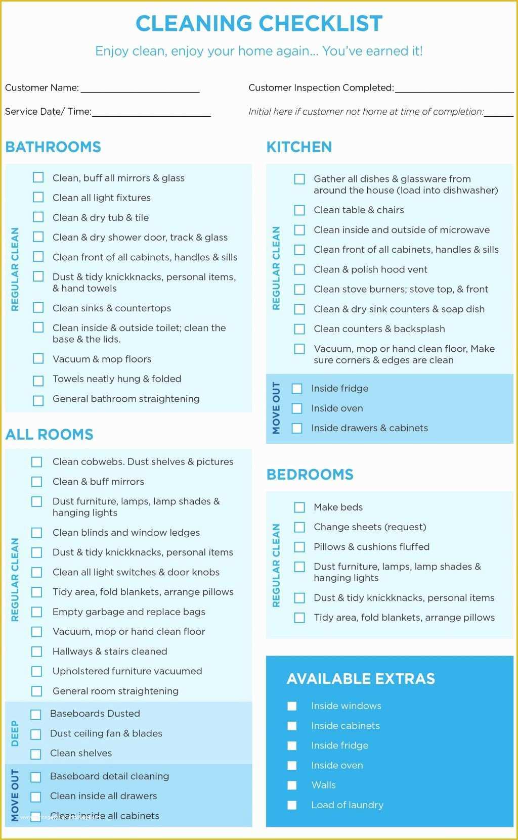 Free Professional House Cleaning Checklist Template Of 40 Helpful House Cleaning Checklists for You