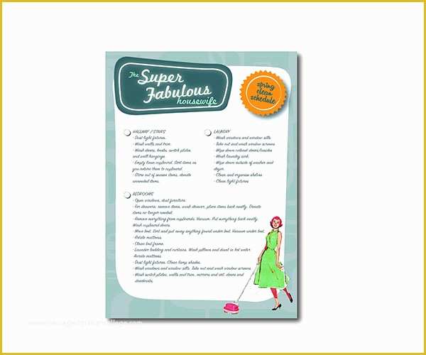 Free Professional House Cleaning Checklist Template Of 43 Cleaning Checklist Templates Free Pdf Word Excel formats