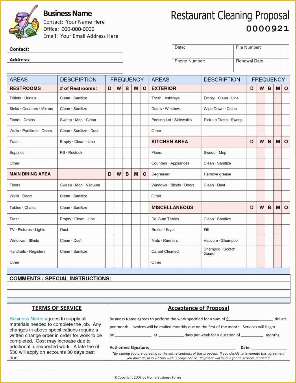 Free Professional House Cleaning Checklist Template Of Inspirational