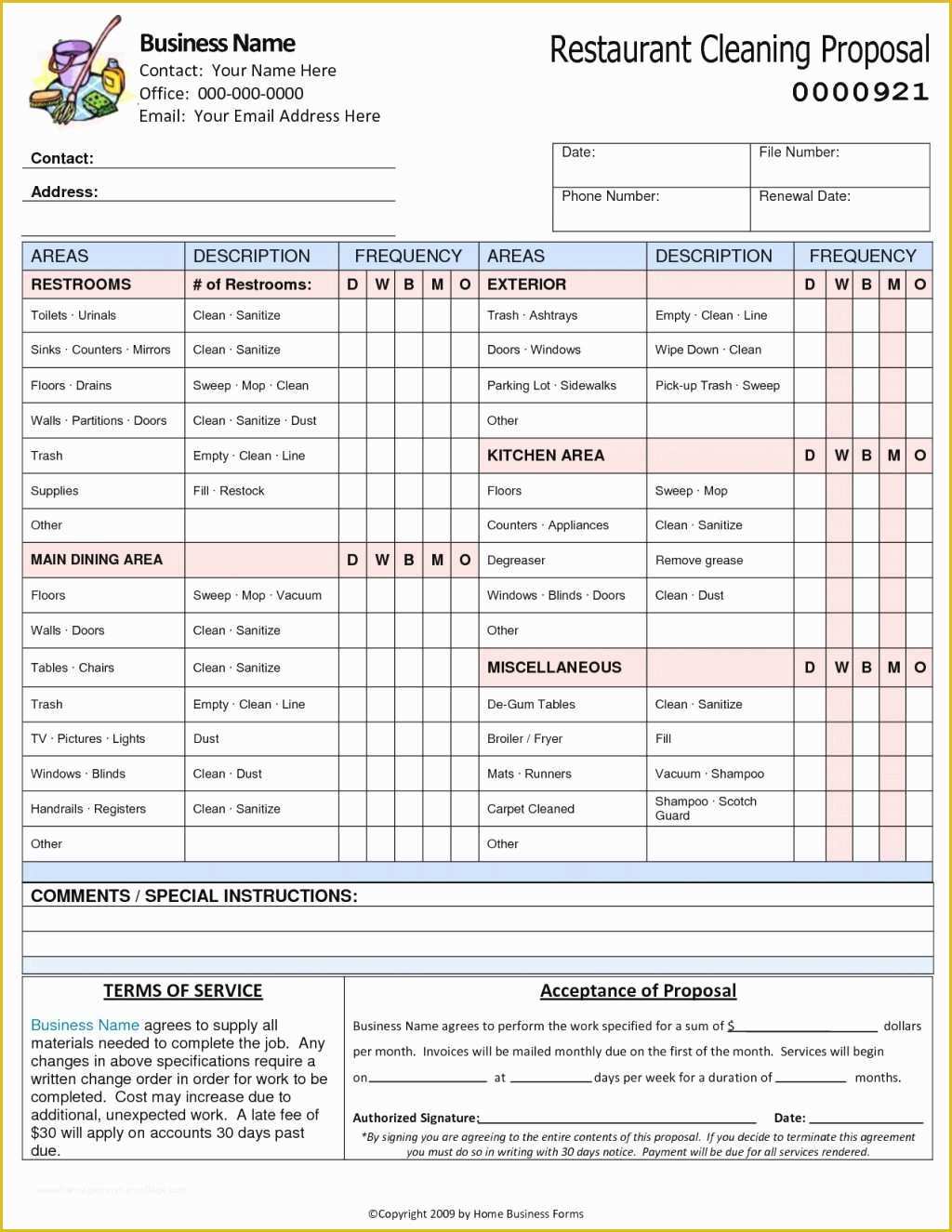 free-professional-house-cleaning-checklist-template-of-inspirational-price-list-template-for