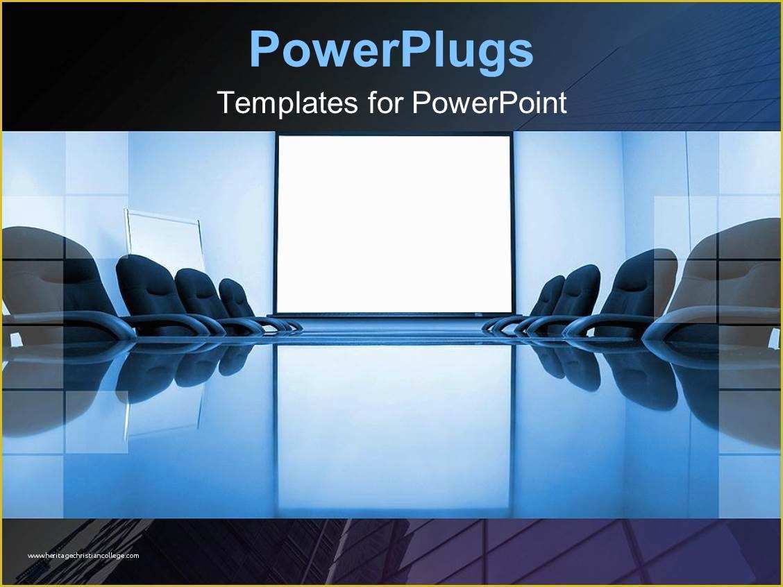Free Professional Powerpoint Templates 2017 Of Powerpoint Template Blue Conference Room with Office