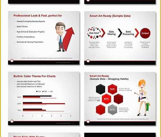 Free Professional Powerpoint Templates Of Free Professional Powerpoint Template Maroon Gray