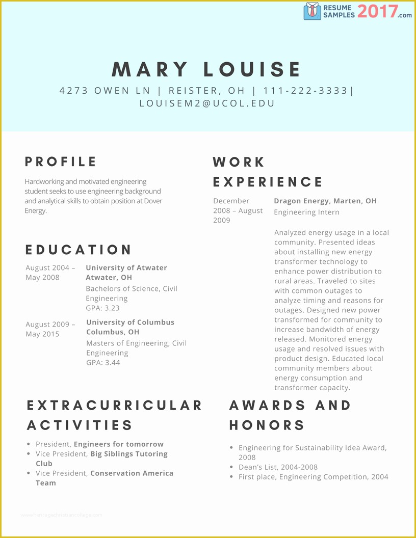 Free Professional Resume Templates 2017 Of Best Font for A Resume 2017