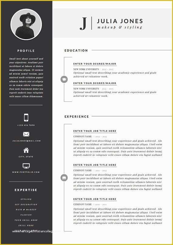 Free Professional Resume Templates Microsoft Word Of Best 25 Resume Templates Ideas On Pinterest