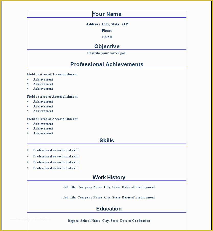 Free Professional Resume Templates Microsoft Word Of Best S Of Professional Cv Template Professional Cv