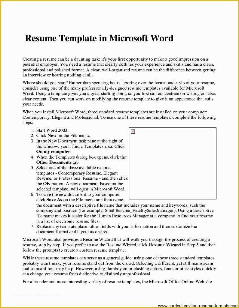 Free Professional Resume Templates Microsoft Word Of Professional Resume Template Microsoft Word 2007 Free