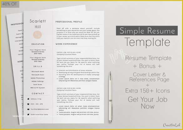 Free Professional Resume Templates Word Of 26 Word Professional Resume Template Free Download