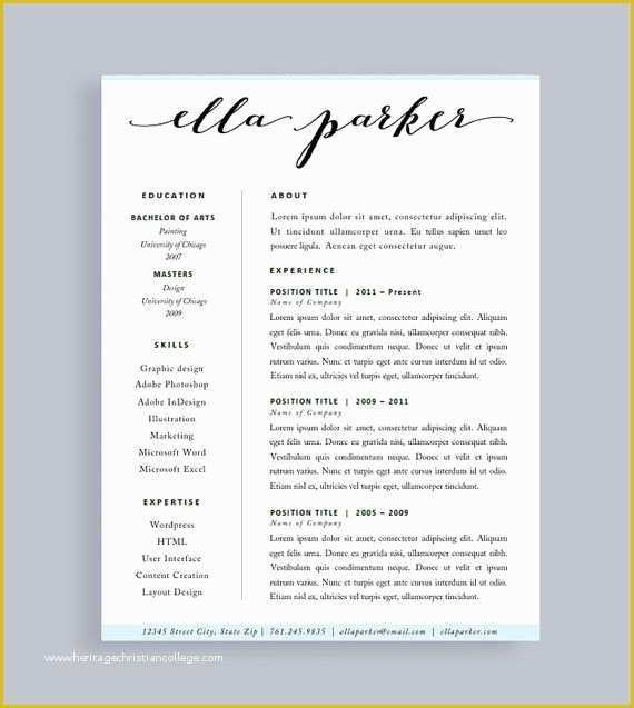 Free Professional Resume Templates Word Of Best 25 Resume Template Free Ideas On Pinterest