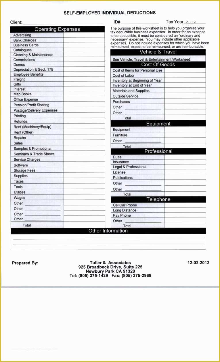 Free Profit and Loss Template for Self Employed Of Free Profit and Loss Template for Self Employed