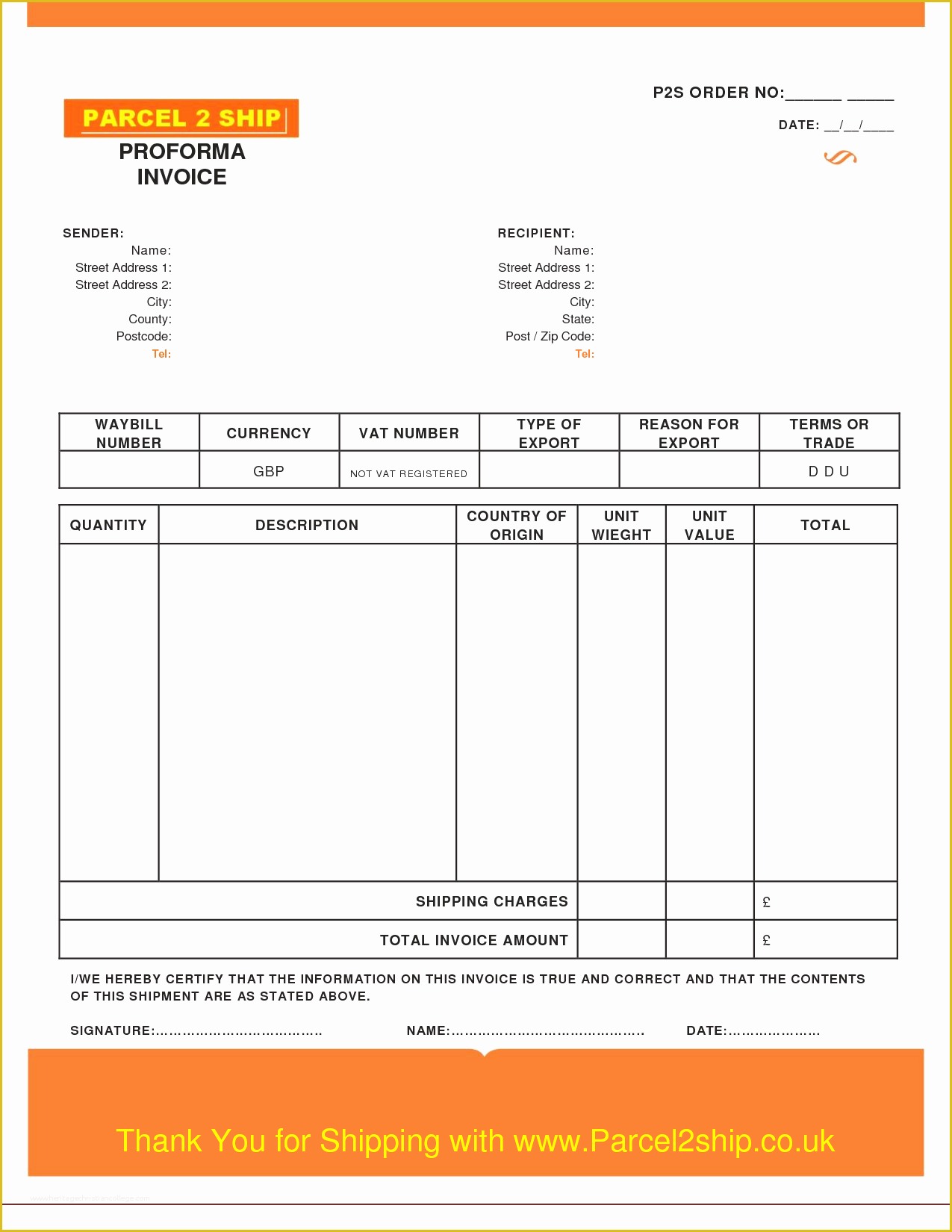 Free Proforma Invoice Template Download Of Proforma Invoice Template Uk