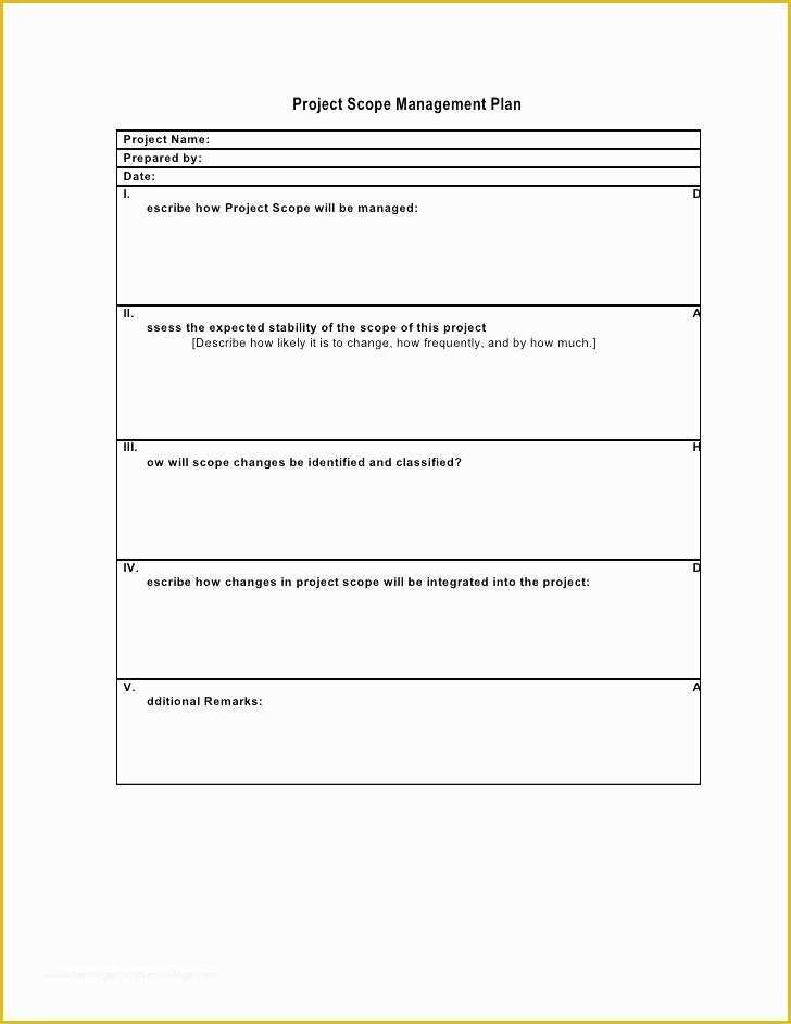 Free Program Management Templates Of Project Management Plan Template Pmi Project Management