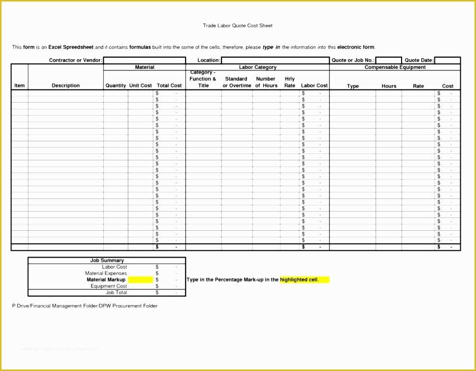 Free Project Estimate Template Of 8 Project Estimate Template Sampletemplatess