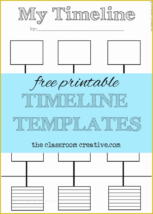Free Project Life Templates Of Free Printable Timeline Template And 