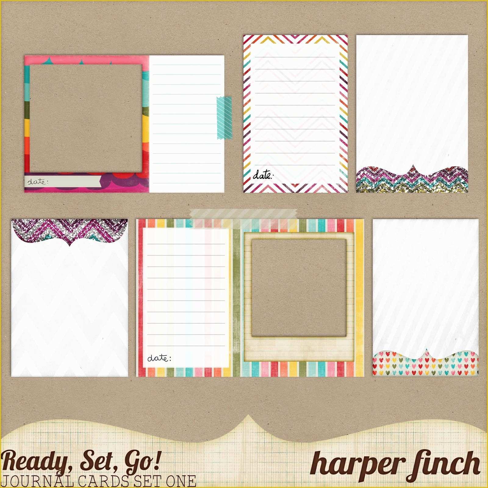 Free Project Life Templates Of Free Project Life Journaling Card Set &amp; Frames – [ E