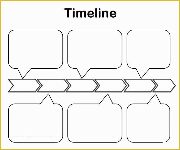 Free Project Life Templates Of Sample Blank Timeline Template 4 Free Documents
