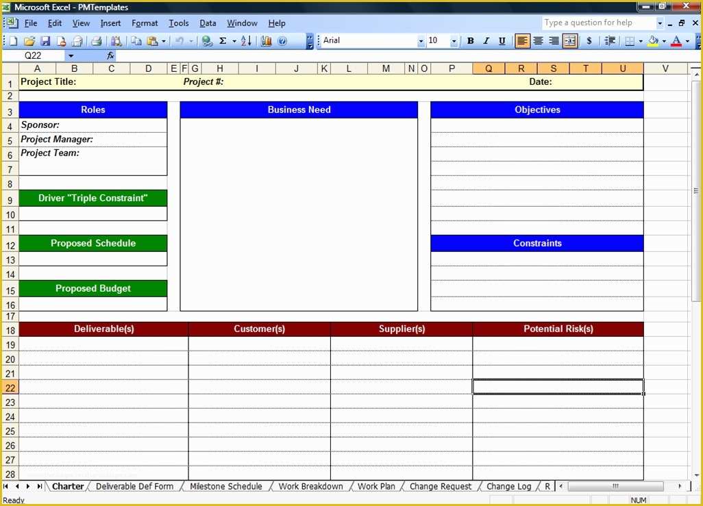Free Project Management Templates Excel 2016 Of Project Management Templates